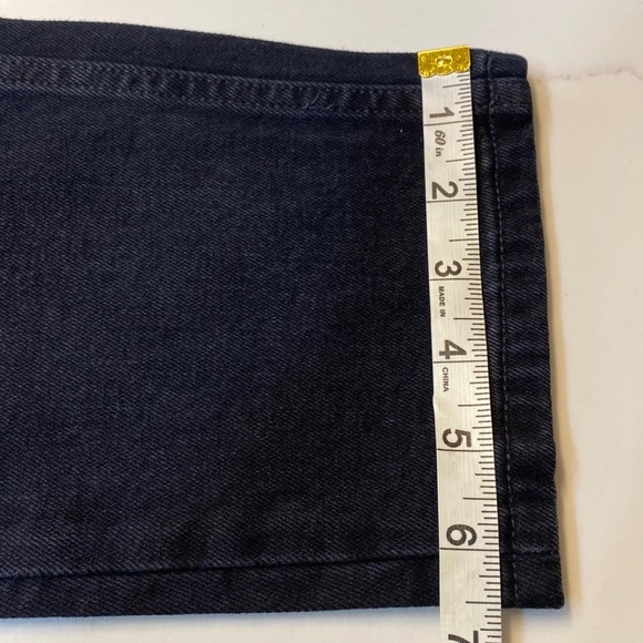 Everlane The Slim Fit Jean NWT 31x30 Black Low Stretch Denim Casual Grunge Goth - Picture 15 of 15